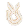 MarMar Copenhagen Accessories>Agata 2-Pack, Scrunchie Gold Stripes