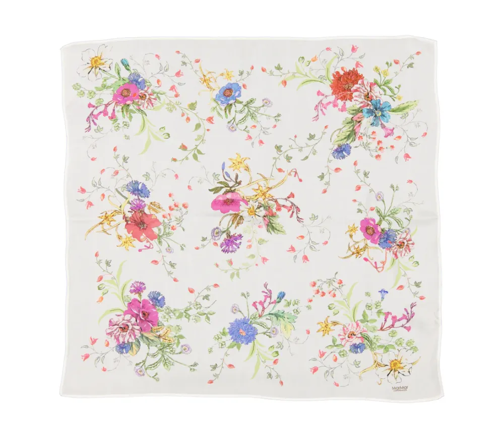 MarMar Copenhagen Halsedisser & Tørklæder>Alaia, Torklaede Flower Scarf
