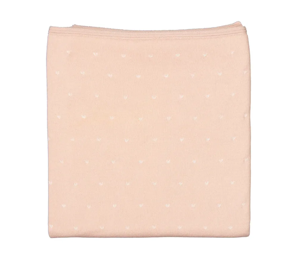 MarMar Copenhagen Tæpper>Alia, Taeppe Cream Taupe Hearts