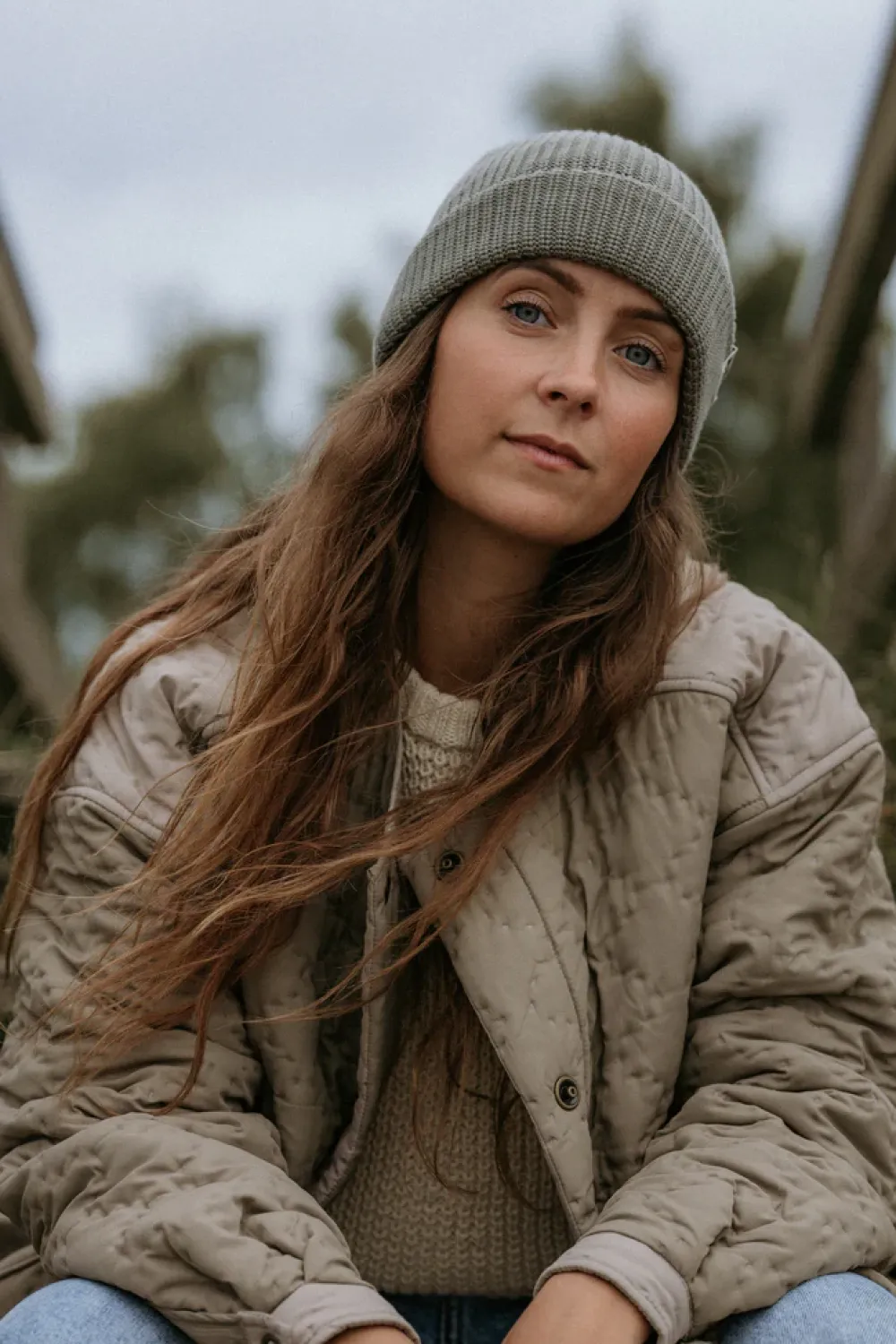 MarMar Copenhagen Solhatte & Huer>Atlas W, Beanie Light Moss