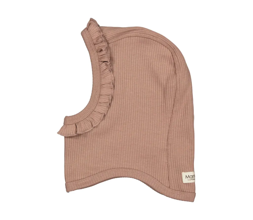 MarMar Copenhagen Accessories>Balaclava Frill, Elefanthue Berry Air
