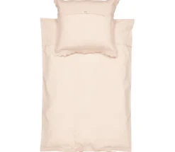 MarMar Copenhagen Sengetøj & Lagner>Bed Linen Scallop Baby, Sengetøj Beige Rose