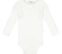 MarMar Copenhagen Uld>Bense, Uld Rib Bodystocking Natural