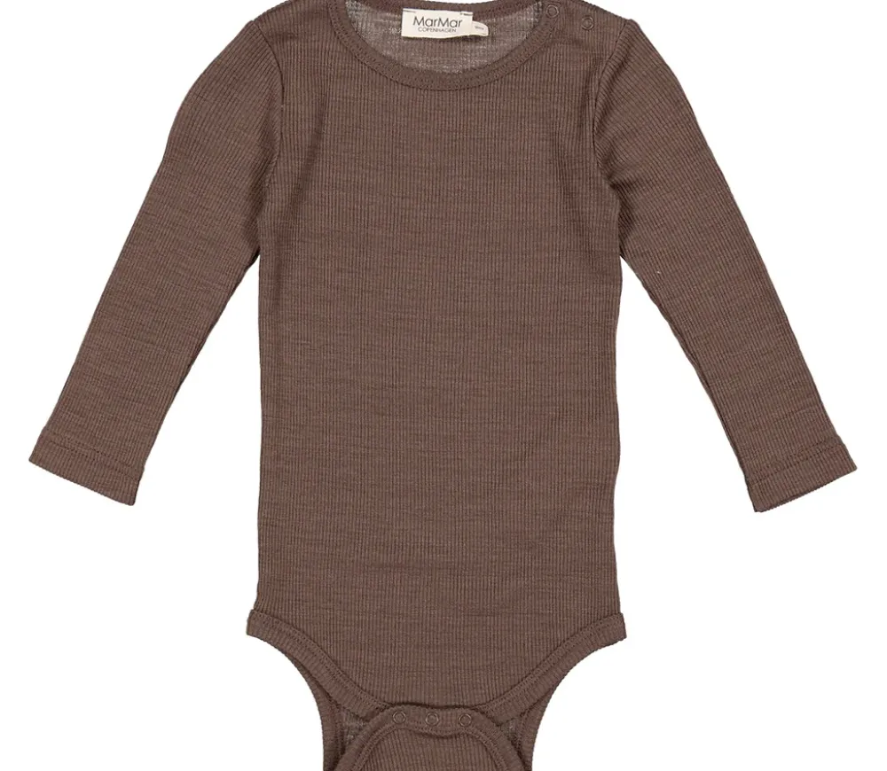 MarMar Copenhagen Uld>Bense, Uld Rib Bodystocking Terre