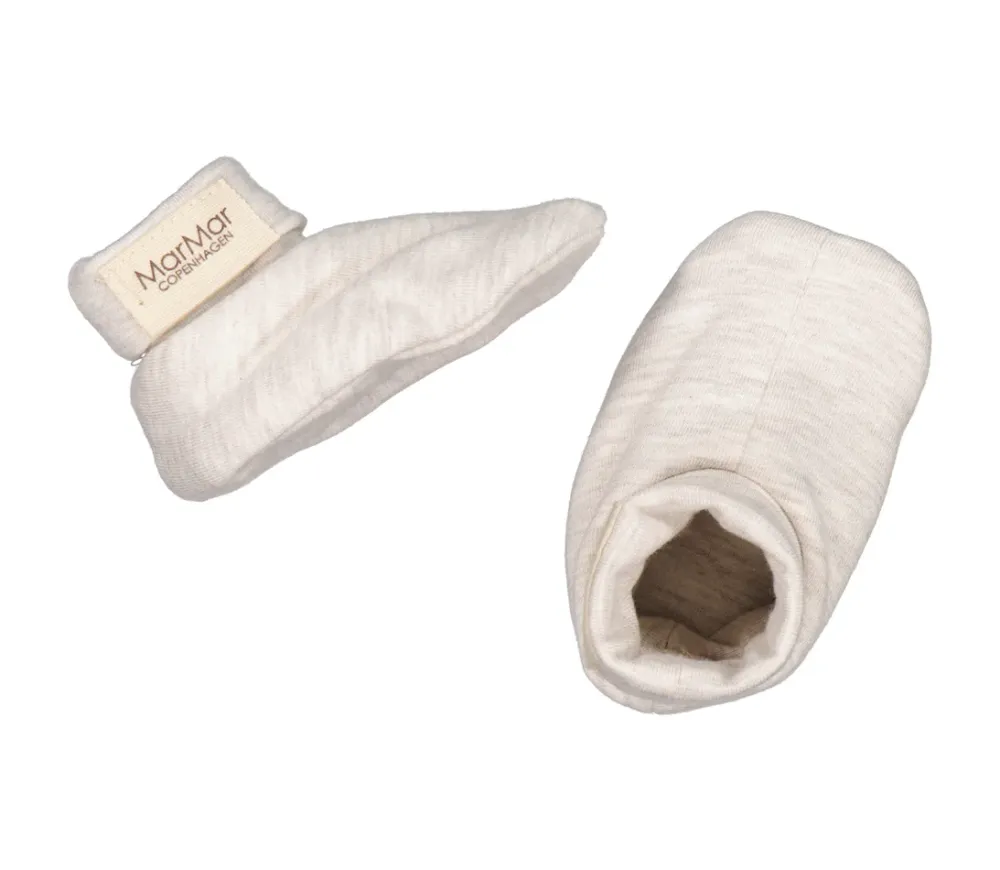 MarMar Copenhagen Accessories>Booties, Futter Beige Melange