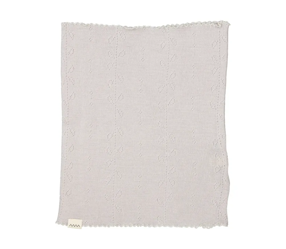 MarMar Copenhagen Uld>Buff, Uld Pointelle Halsedisse Soft Dove