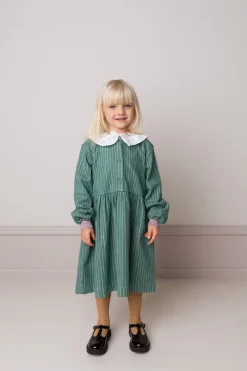 MarMar Copenhagen Kjoler>Dagmara, Kjole Winter Pine Stripe