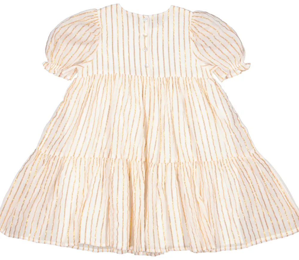 MarMar Copenhagen Overdele>Damita, Kjole Gold Stripes