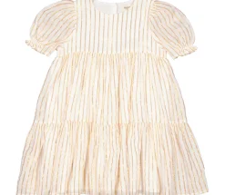 MarMar Copenhagen Kjoler>Damita, Kjole Gold Stripes