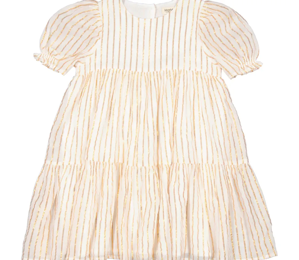 MarMar Copenhagen Kjoler>Damita, Kjole Gold Stripes