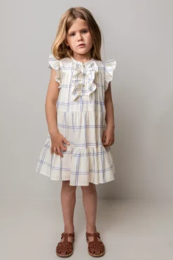 MarMar Copenhagen Overdele>Dasha, Kjole Blue Check