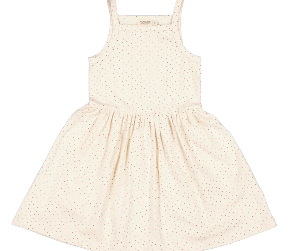 MarMar Copenhagen Overdele>Dyveke, Kjole Red Currant Dot