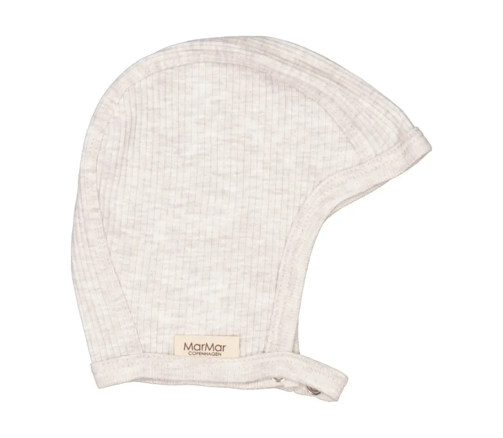 MarMar Copenhagen Solhatte & Huer>Hoody, Hjelm Beige Melange