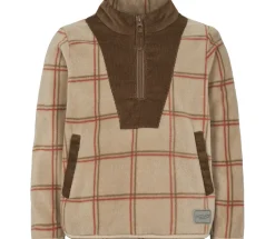 MarMar Copenhagen Overdele>Jeko, Fleecetroje Cranberry Check