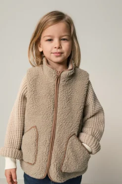 MarMar Copenhagen Fleece & Teddy>Joby, Teddybear Vest Sandstone
