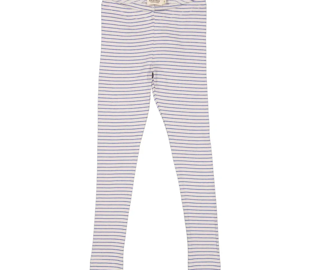 MarMar Copenhagen Underdele>Leg, Leggings Space Blue Stripe