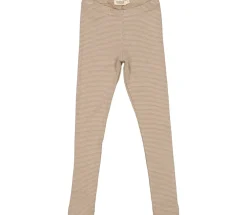 MarMar Copenhagen Underdele>Leg, Leggings Sandstone Stripe