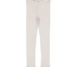 MarMar Copenhagen Bukser>Leg, Uld Rib Leggings Pepple