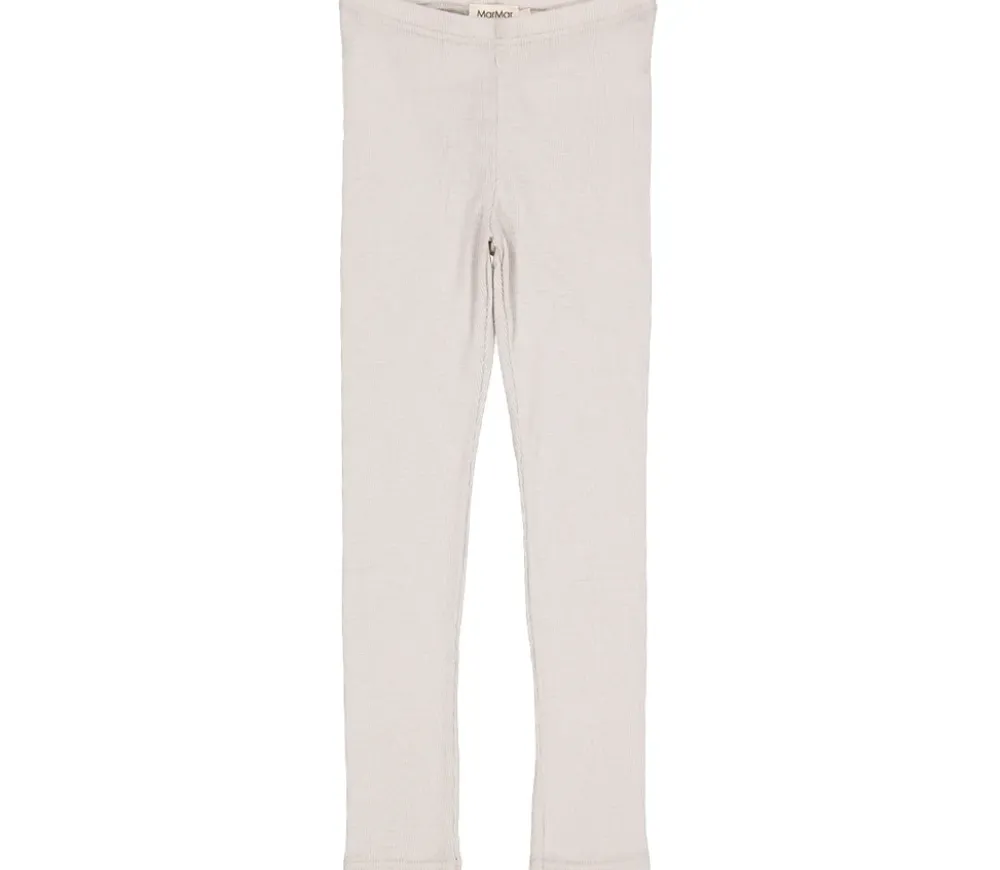 MarMar Copenhagen Underdele>Leg, Uld Rib Leggings Pepple
