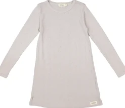 MarMar Copenhagen Uld>Night Dress, Uld Pointelle Nattøj Soft Dove