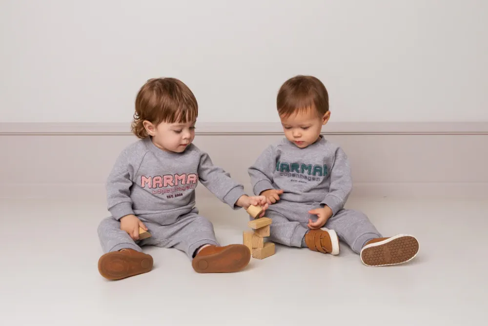MarMar Copenhagen Sweat>Pelon B, Sweatbukser Spruce Logo