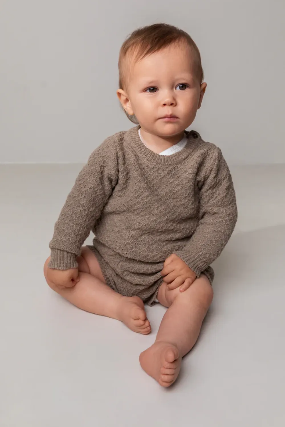 MarMar Copenhagen Strik>Pepo, Bloomers Warm Stone