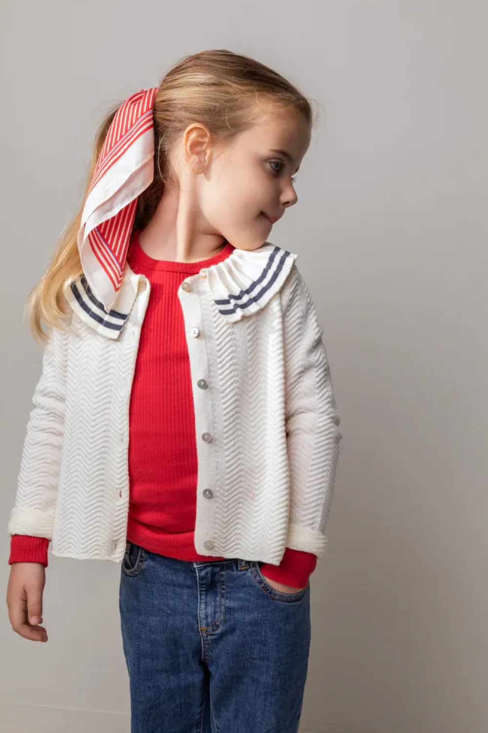 MarMar Copenhagen Overdele>Plain Tee Ls, T-Shirt Red Currant