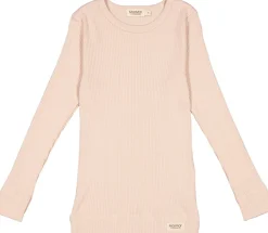 MarMar Copenhagen Overdele>Plain Tee Ls, T-Shirt Rose Moon