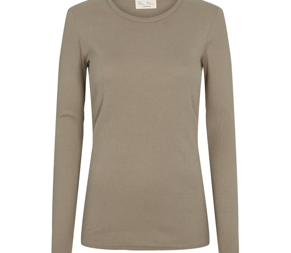 MarMar Copenhagen T-Shirts>Plain Tee W, T-Shirt Driftwood