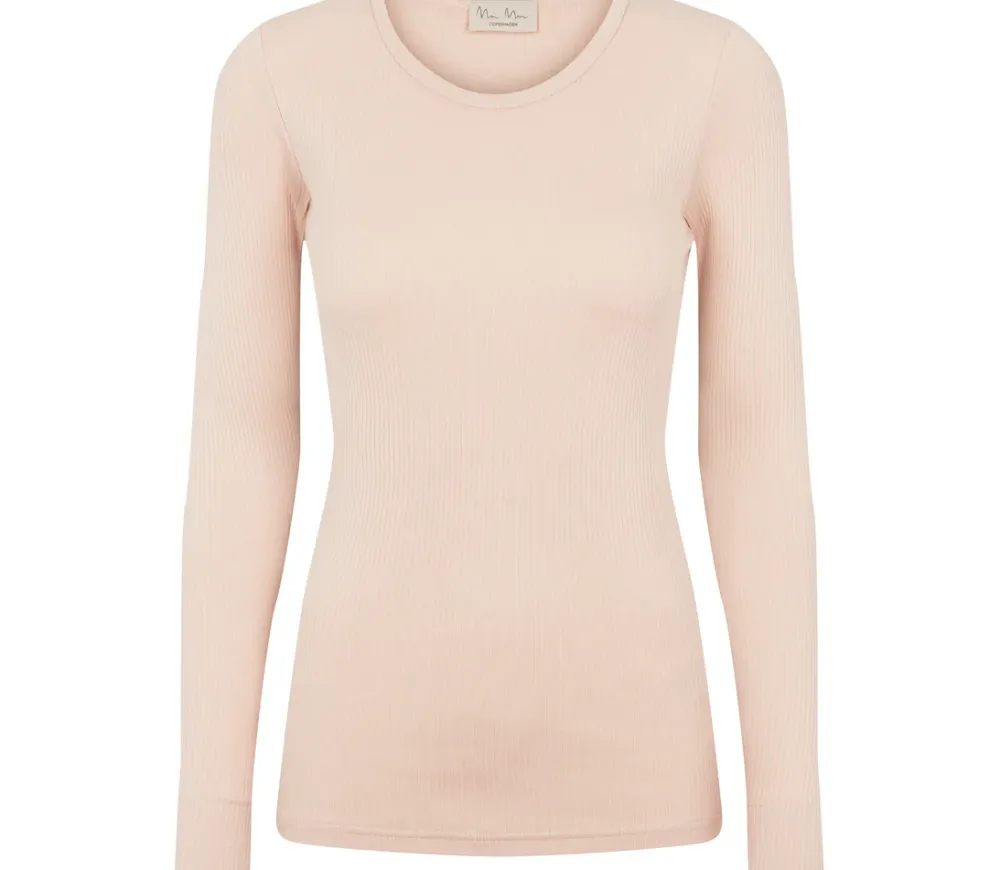 MarMar Copenhagen T-Shirts>Plain Tee W, T-Shirt Rose Moon