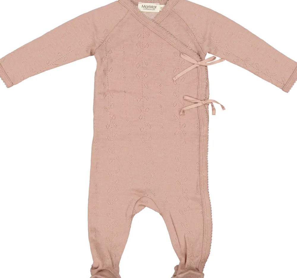 MarMar Copenhagen Uld>Rubetta, Uld Pointelle Heldragt Burnt Rose
