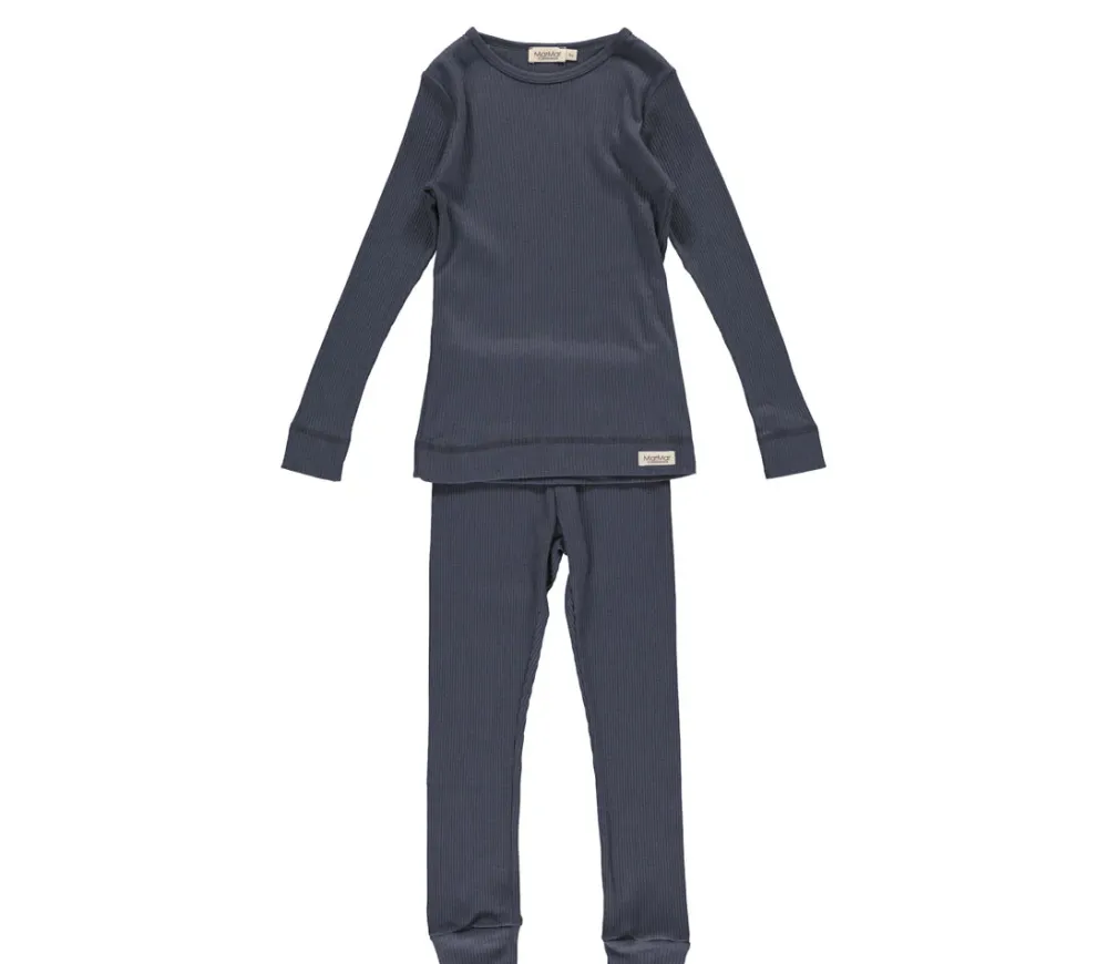 MarMar Copenhagen Nattøj>Sleepwear (Set Tee+Leg), Nattøj Blue
