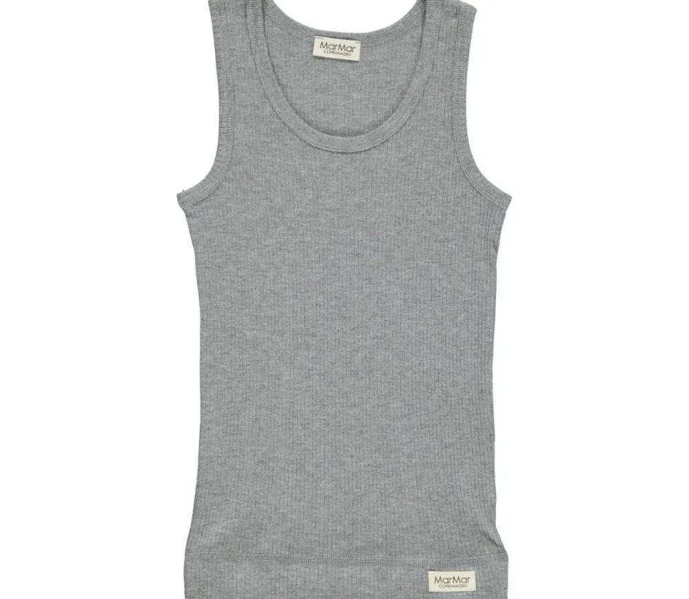 MarMar Copenhagen Undertøj>Sleeveless 2-Pack, Undertøj Grey Melange