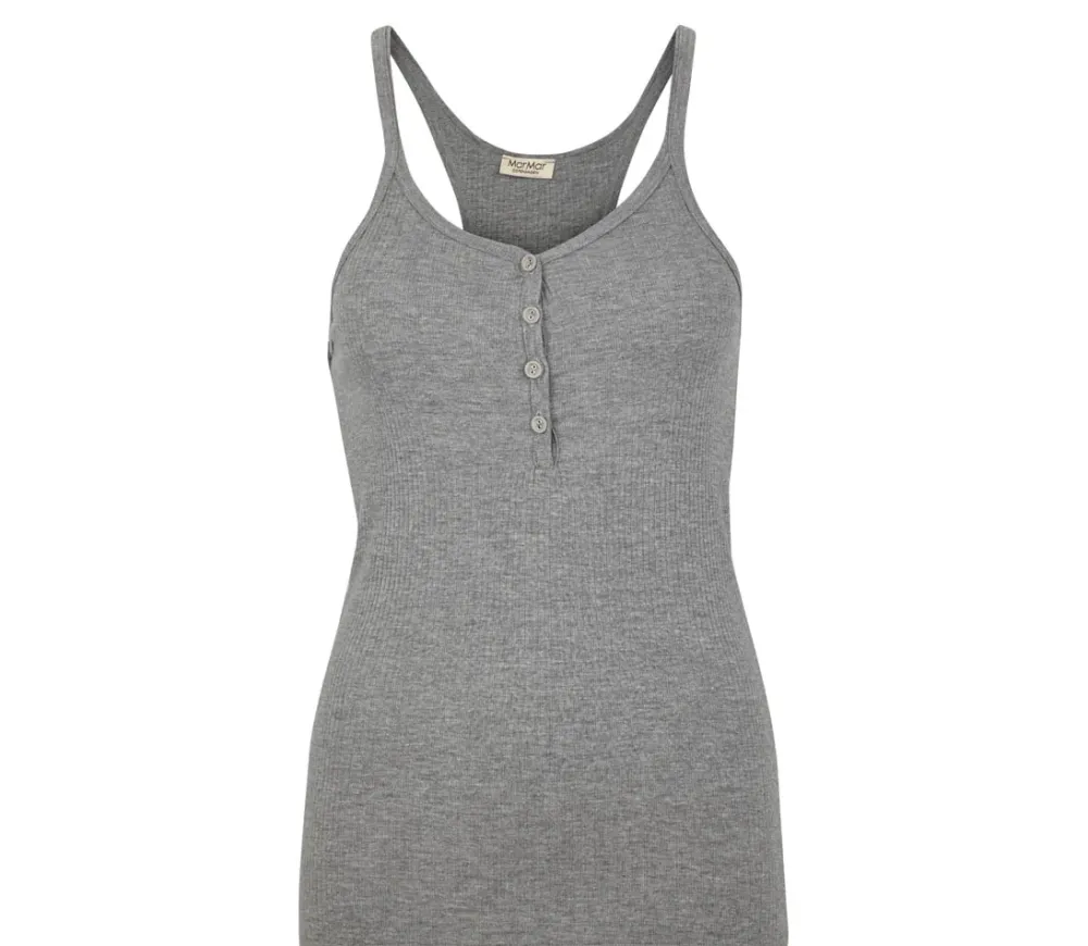 MarMar Copenhagen T-Shirts>Tanktop W, Top Grey Melange