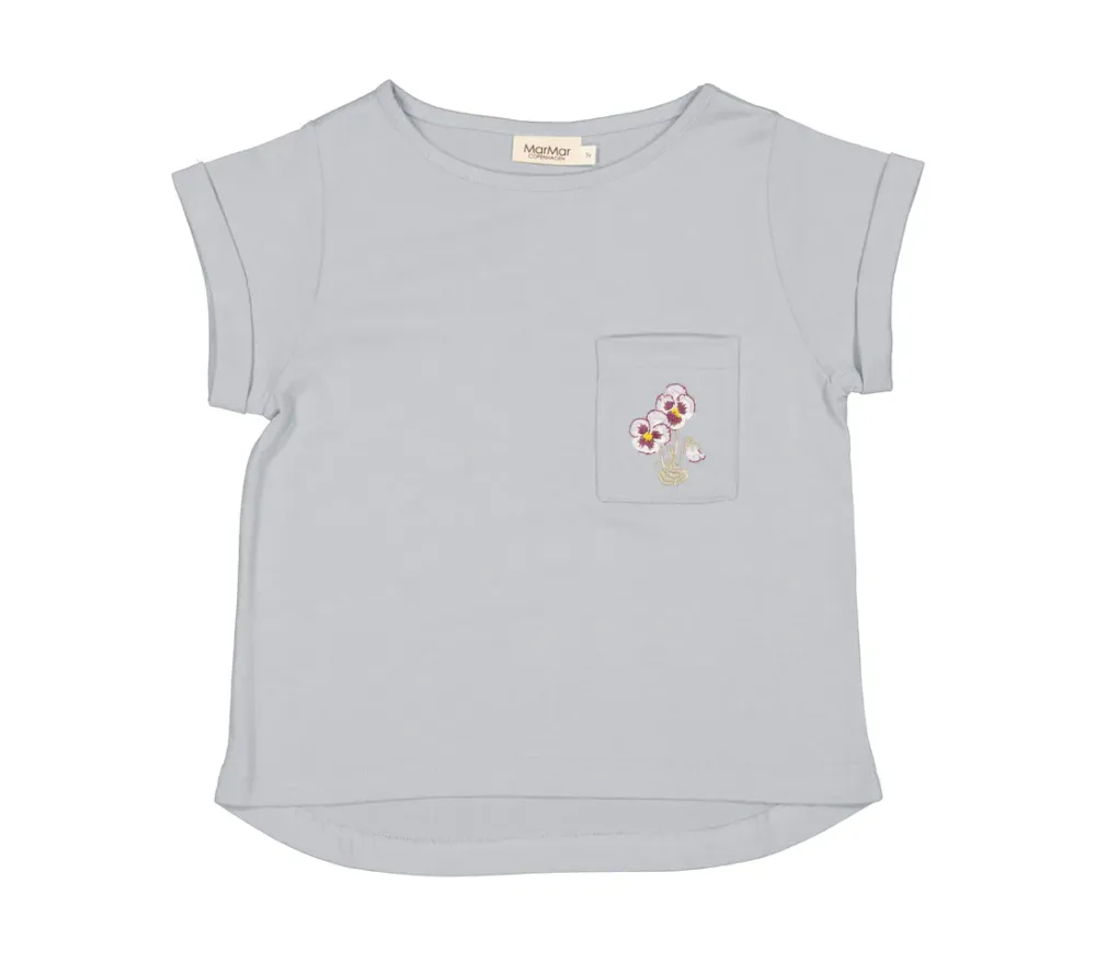 MarMar Copenhagen Overdele>Tavora, T-Shirt Blue Stone