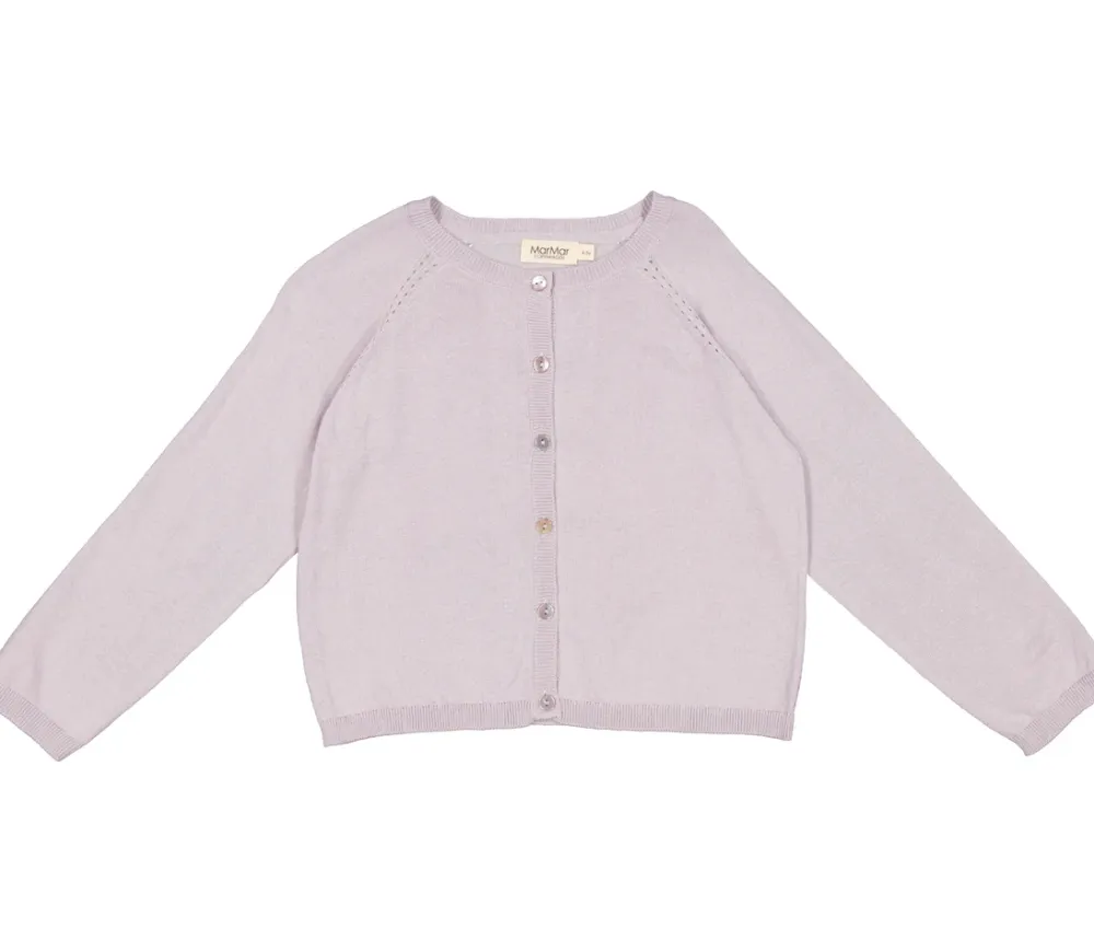 MarMar Copenhagen Overdele>Taylor, Cardigan Purple Rain