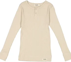 MarMar Copenhagen Overdele>Tee Ls, T-Shirt Grey Sand