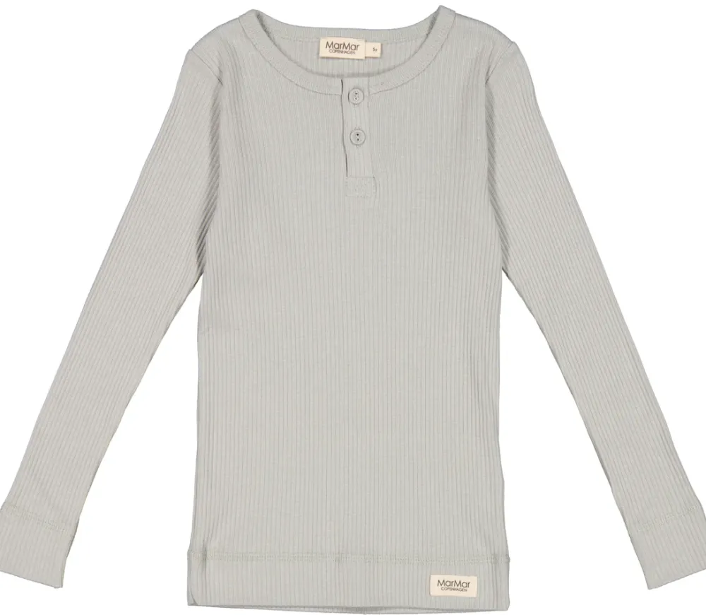 MarMar Copenhagen Overdele>Tee Ls, T-Shirt Chalk