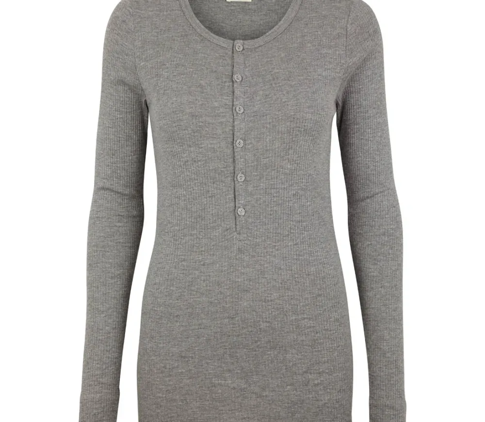 MarMar Copenhagen T-Shirts>Tee W, T-Shirt Grey Melange