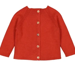 MarMar Copenhagen Strik>Titaly, Cardigan Burnt Sienna