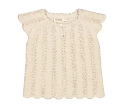 MarMar Copenhagen Strik>Toga, Top Grey Sand Mel