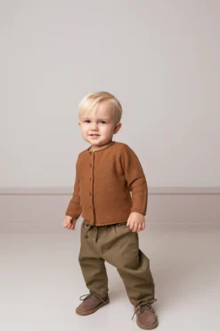 MarMar Copenhagen Strik>Totti, Cardigan Dark Fudge Melange