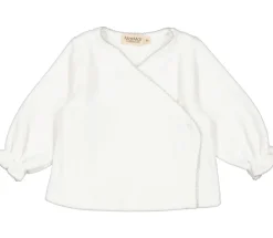 MarMar Copenhagen Bluser>Tuba Wrap Ls, Bluse Morning Dew Picot