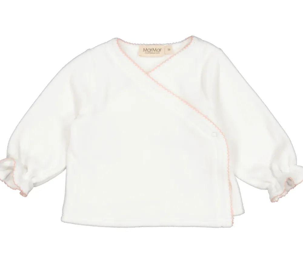MarMar Copenhagen Bluser>Tuba Wrap Ls, Bluse Rose Picot
