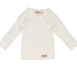 MarMar Copenhagen Bluser>Tut Wrap Ls, Bluse Cloud