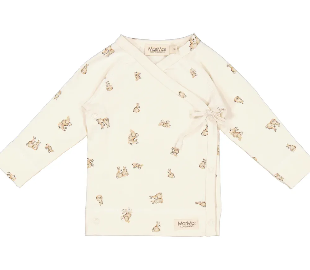 MarMar Copenhagen Overdele>Tut Wrap Ls, Bluse Little Rabbit