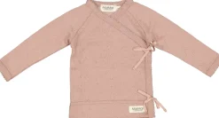 MarMar Copenhagen Overdele>Tut Wrap Ls, Uld Pointelle Bluse Burnt Rose