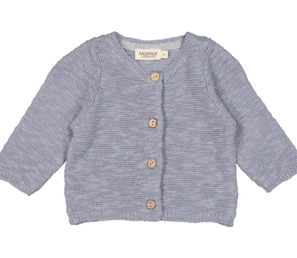 MarMar Copenhagen Overdele>Tyrus, Cardigan Monsoon Blue